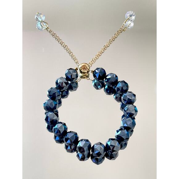 Black Swarovski Beaded Bracelet - Picture 6 of 12